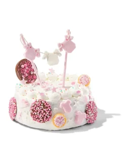 versierplezier flikken - babyfeest roze