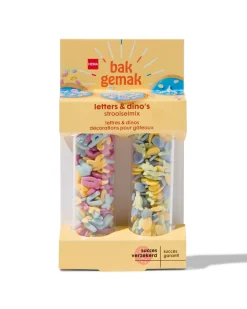 versierplezier strooiselmix letters en dinos