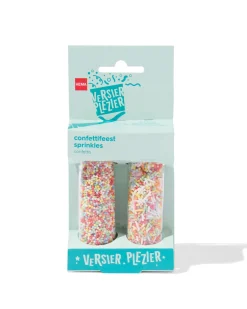 versierplezier strooiselmix musket en sprinkles - 2 stuks