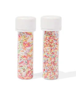 versierplezier strooiselmix musket en sprinkles - 2 stuks