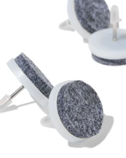 viltglijders met nagel ⌀24mm - 16 stuks