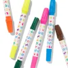 viltstiften met stempel - 6 stuks