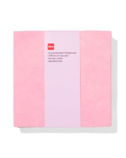 viscosedoeken 40x40cm tompouce - 10 stuks