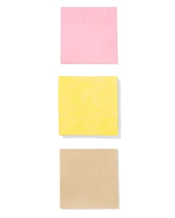 viscosedoeken 40x40cm tompouce - 10 stuks