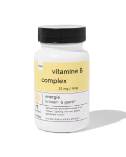 vitamine B complex 25mg/mcg - 90 stuks