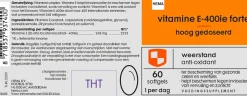 vitamine E-400ie forte - 60 stuks