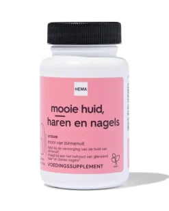 vitamine mooie huid, haren en nagels 60 stuks