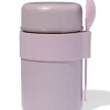 voedselcontainer 450ml rvs roze