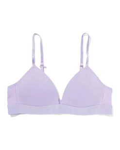 voorgevormde bh zonder beugel lavendel