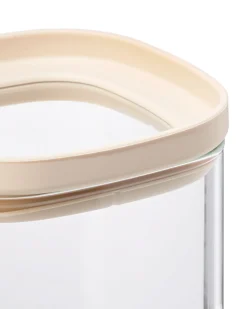 voorraad bus 470ml glas met deksel
