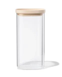 voorraad bus 1600ml glas met deksel