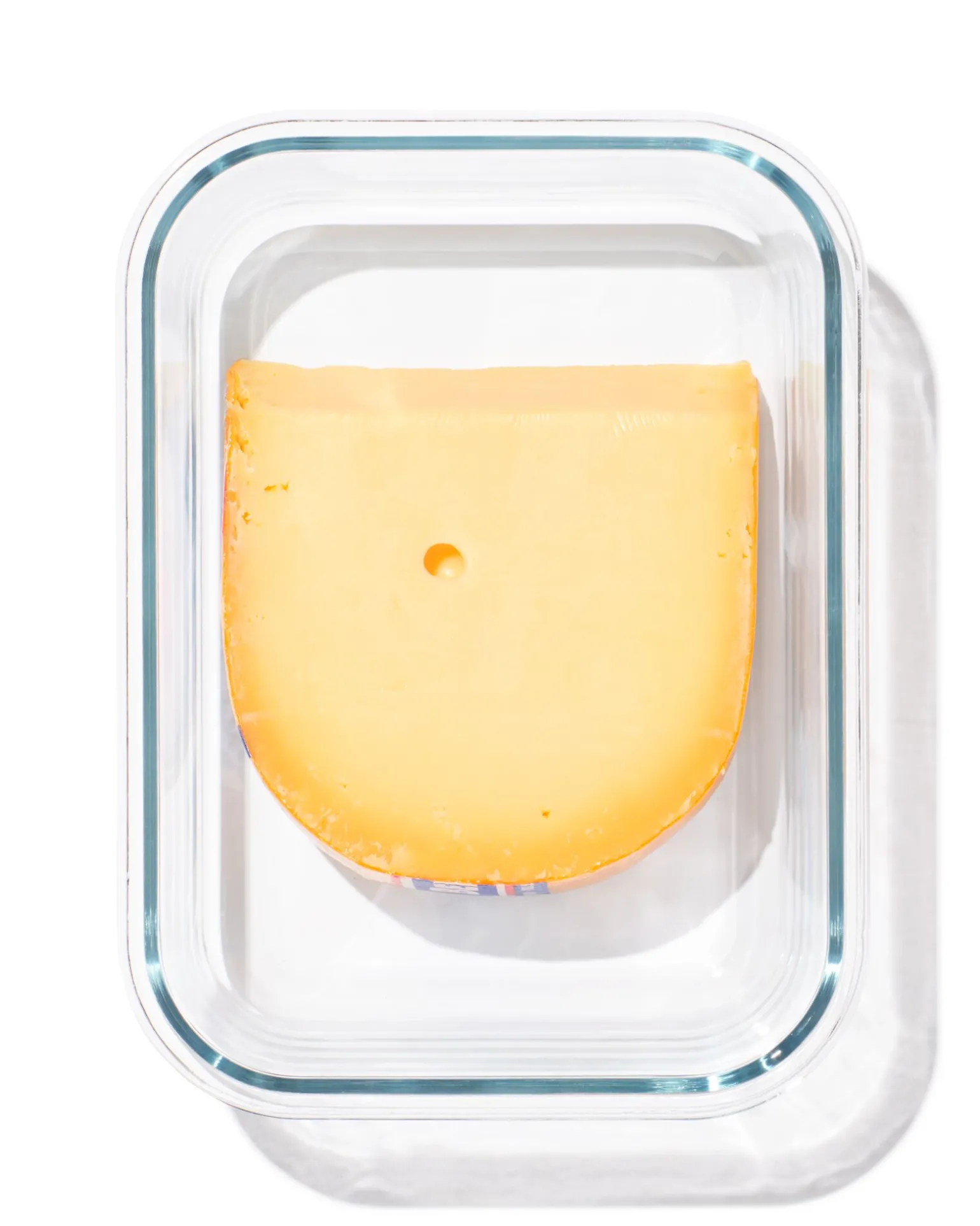 voorraadbakje maat L 1480ml glas zonder deksel