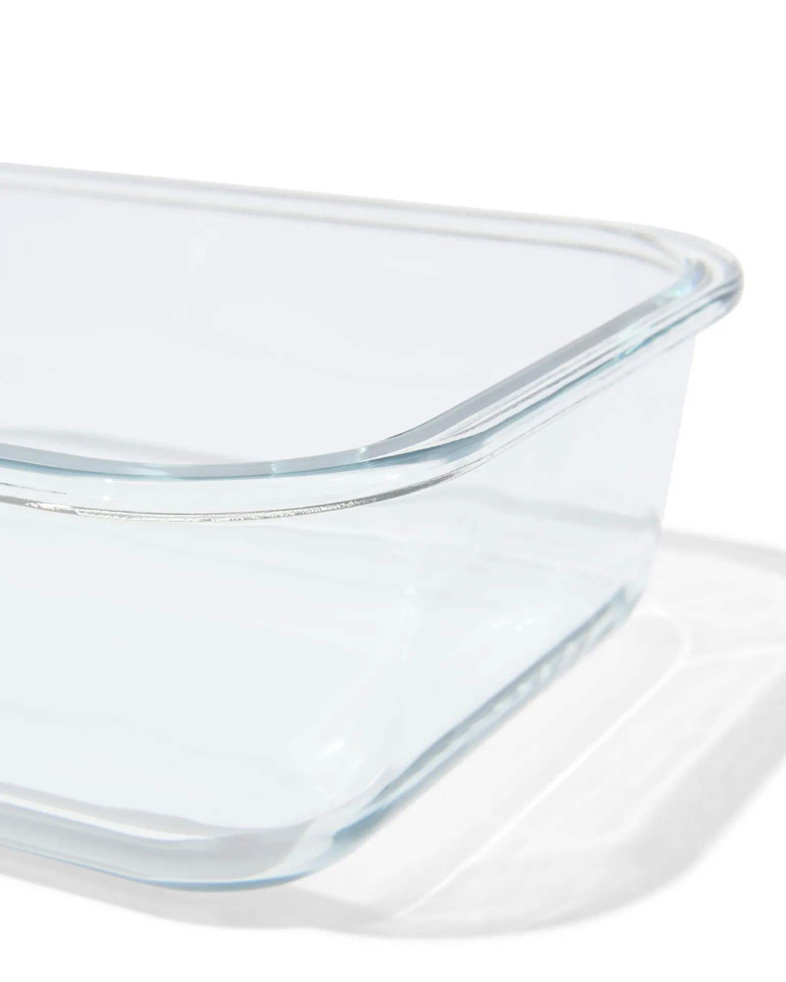 voorraadbakje maat L 1480ml glas zonder deksel