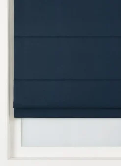 vouwgordijn Amsterdam verduisterend donkerblauw - HEMA