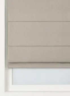vouwgordijn Montfoort verduisterend beige - HEMA