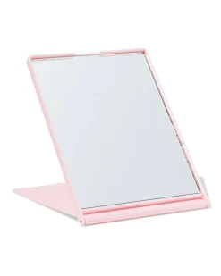 vouwspiegel 11.4x15.8cm roze