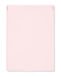 vouwspiegel 11.4x15.8cm roze