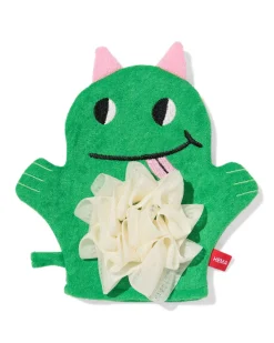 washand monster groen