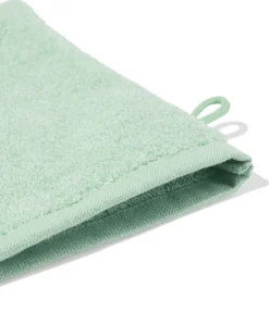 washand 16x21cm zware kwaliteit gemêleerd groen