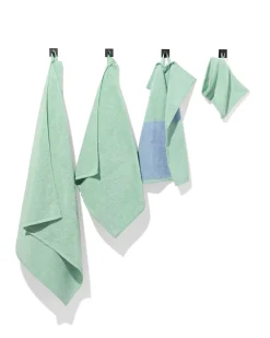 washand 16x21cm zware kwaliteit gemêleerd groen