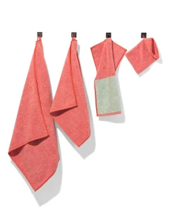 washand 16x21cm zware kwaliteit gemêleerd rood