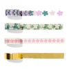 washitape bloemen - 4 rollen