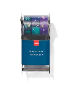 washitape houder met 3 rollen