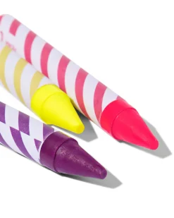 waskrijtjes neon - 8 stuks