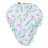 waterafstotende fiets zadelhoes met bloemen