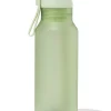 waterfles met rietje 430ml groen