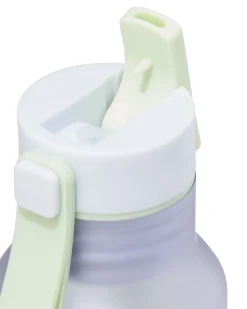 waterfles met rietje 600ml lavendel