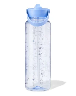 waterfles 1150ml met rietje honden