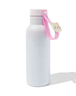 waterfles 500ml rvs siliconen kat