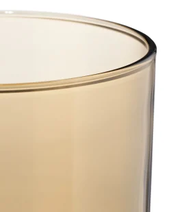 waterglas 300ml glas bruin