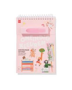 waterkleurboek A5 sprookjes