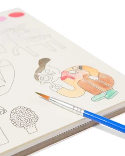 waterverf boek bosdieren
