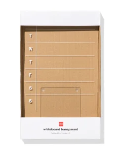 weekplanner transparant