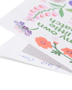 wenskaart 'own little patch' met zaadjes