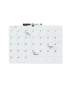 whiteboard met marker en magneten 39.5x29.5cm maand