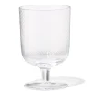 wijnglas 250ml Bergen glas twist reliëf