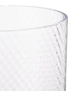 wijnglas 250ml Bergen glas twist reliëf
