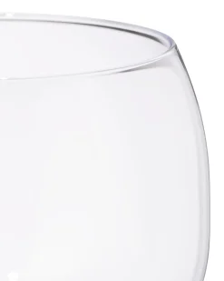 wijnglas 380ml glas bordeauxrood met groen
