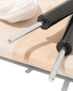 windscherm 9x62cm strepen beige