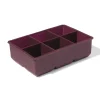 XL ijsklontenmaker 5x16.5x11cm rood