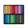 zacht pastelkrijt vierkant - 24 stuks