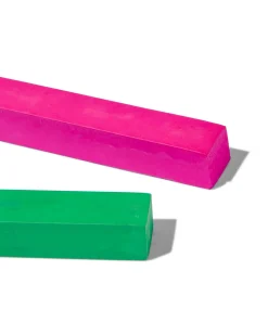 zacht pastelkrijt vierkant - 24 stuks