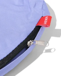 zadelhoes met opbergvakje blauw