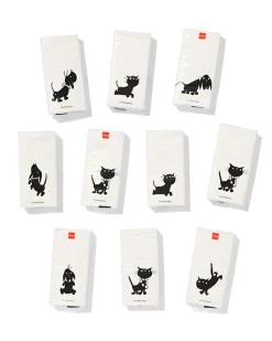 zakdoekjes met aloë vera 4-laags - 10x10 stuks