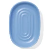 zeepbakje Ø8x15 mat keramiek blauw