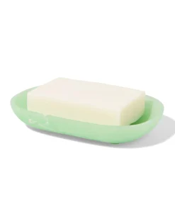 zeepbakje 9x13cm epoxy marmerlook groen